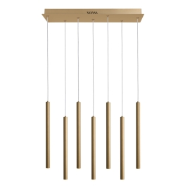 Lampa wisząca Valdes PND-22302-7-GD