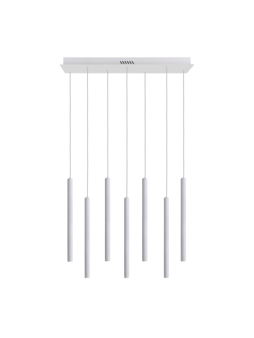 Lampa wisząca Valdes PND-22302-7-WH