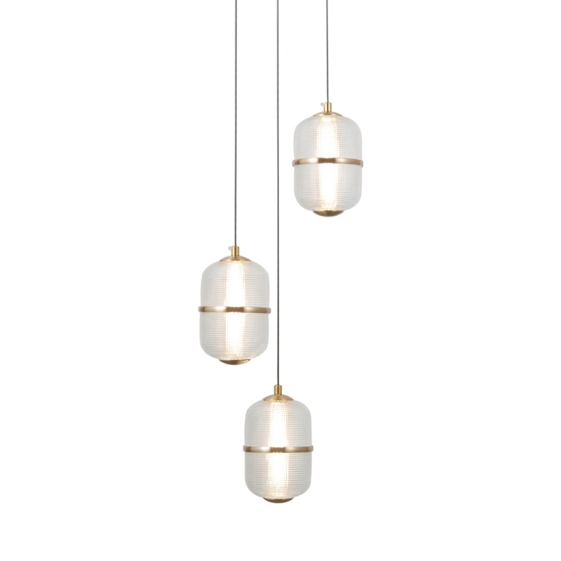 Lampa wisząca Alani PND-34375-3-BK