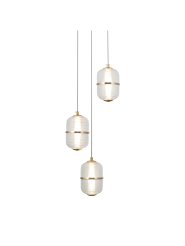 Lampa wisząca Alani PND-34375-3-BK