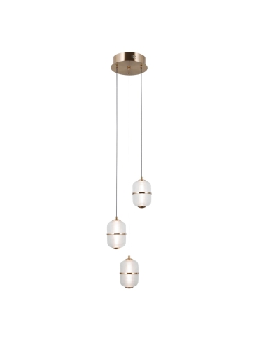 Lampa wisząca Alani PND-34375-3-HBR