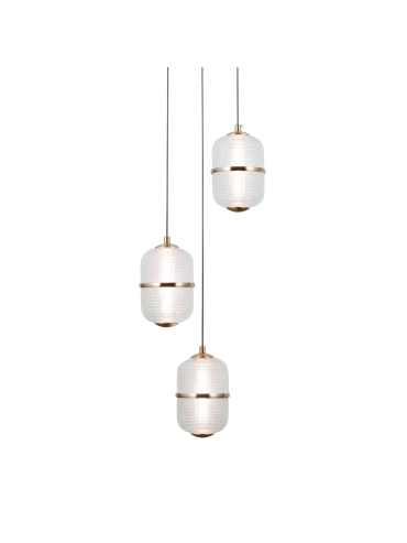 Lampa wisząca Alani PND-34375-3-HBR