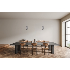 Lampa wisząca Sevil PND-34403-1-BK