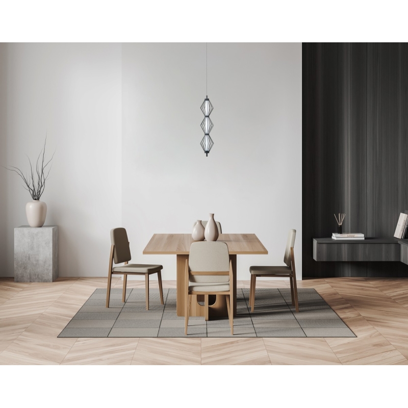 Lampa wisząca Sevil PND-34403-3V-BK