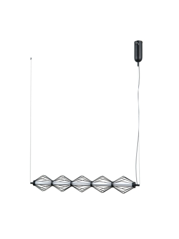 Lampa wisząca Sevil PND-34403-5-BK