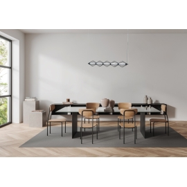 Lampa wisząca Sevil PND-34403-5-BK