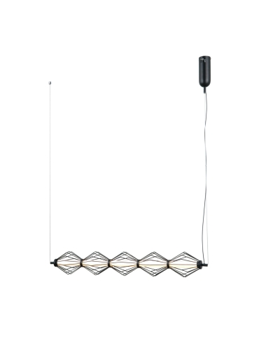 Lampa wisząca Sevil PND-34403-5-BK