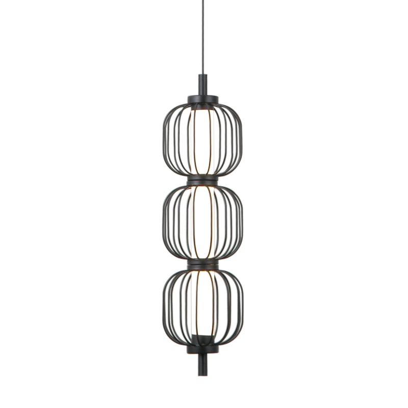 Lampa wisząca Pedro PND-34405-3V-BK