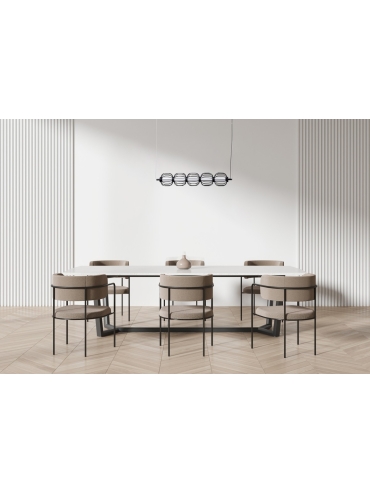 Lampa wisząca Pedro PND-34405-5-BK