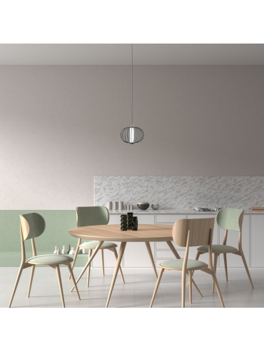 Lampa wisząca Rabel PND-344221-1-BK