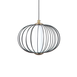 Lampa wisząca Rabel PND-344221-1-BK