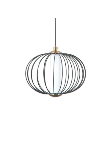 Lampa wisząca Rabel PND-344221-1-BK