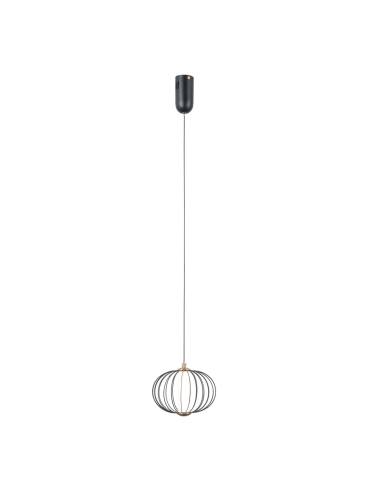 Lampa wisząca Rabel PND-344221-1-BK