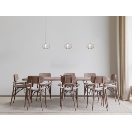 Lampa wisząca Rabel PND-344221-1-HBR