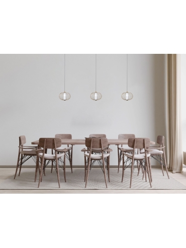 Lampa wisząca Rabel PND-344221-1-HBR