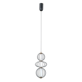 Lampa wisząca Rabel PND-344221-3V-BK