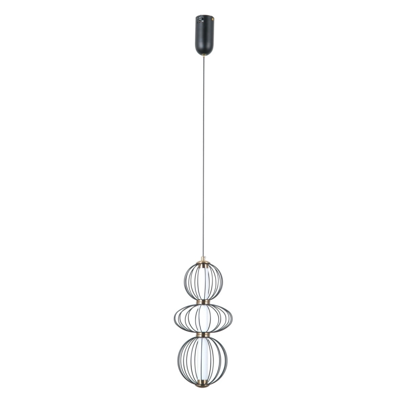 Lampa wisząca Rabel PND-344221-3V-BK