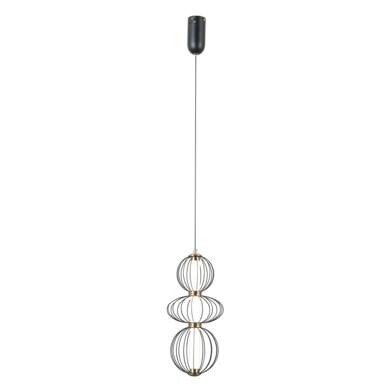 Lampa wisząca Rabel PND-344221-3V-BK