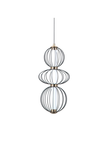 Lampa wisząca Rabel PND-344221-3V-BK