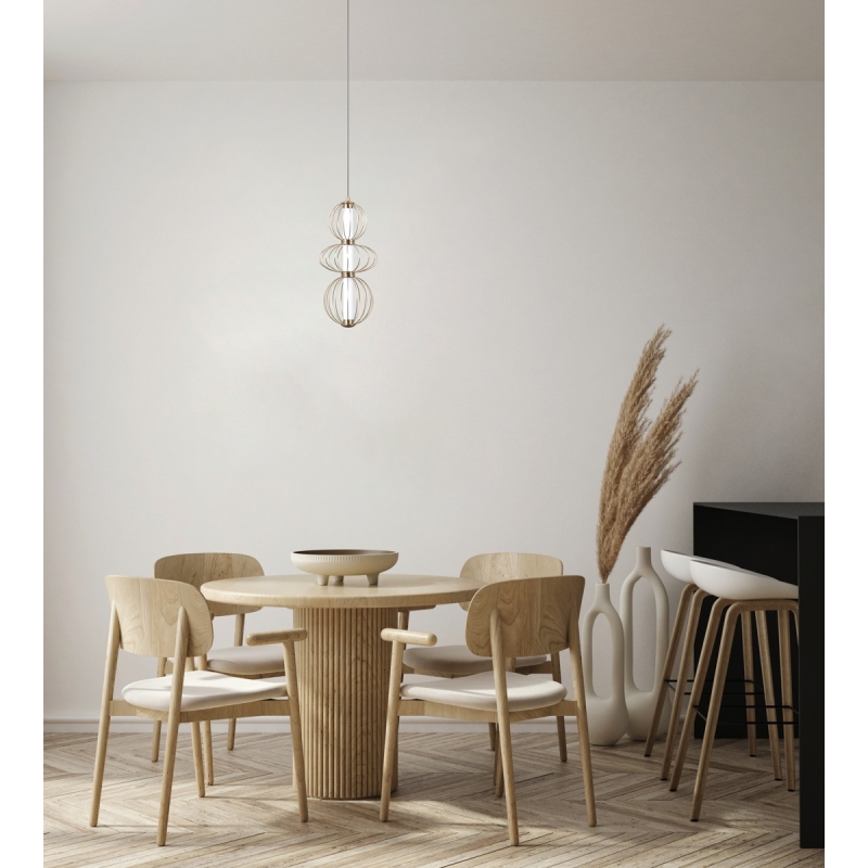 Lampa wisząca Rabel PND-344221-3V-HBR
