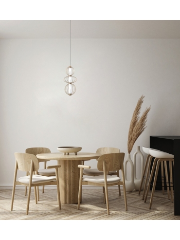 Lampa wisząca Rabel PND-344221-3V-HBR