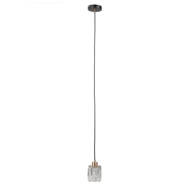Lampa wisząca Torno PND-40813-1-BK-HBR