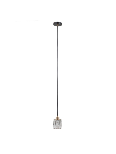 Lampa wisząca Torno PND-40813-1-BK-HBR