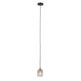 Lampa wisząca Torno PND-40813-1-BK-HBR