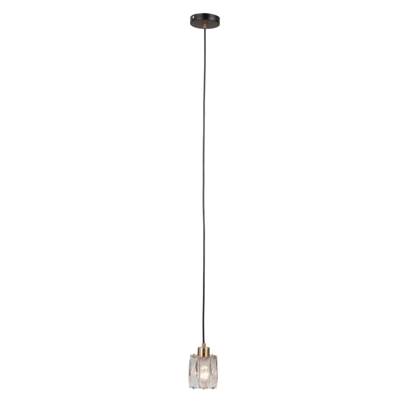 Lampa wisząca Torno PND-40813-1-BK-HBR