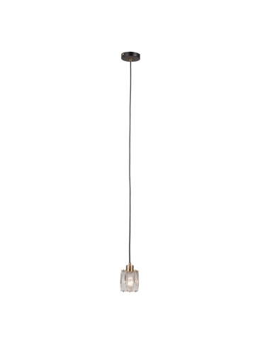 Lampa wisząca Torno PND-40813-1-BK-HBR