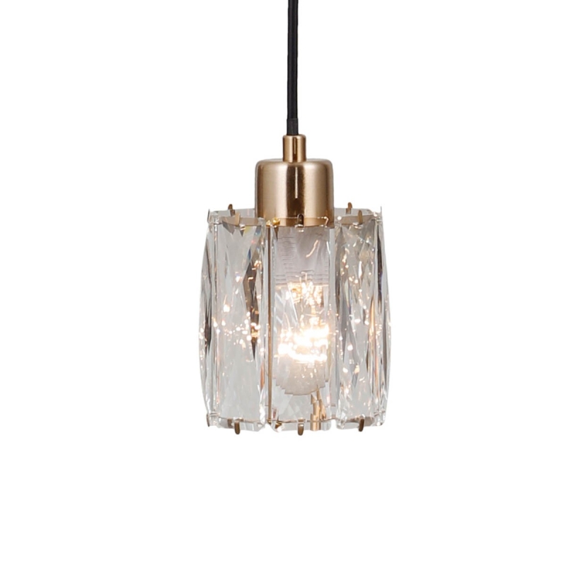 Lampa wisząca Torno PND-40813-1-BK-HBR