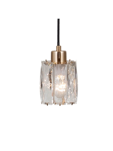 Lampa wisząca Torno PND-40813-1-BK-HBR