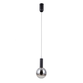 Lampa wisząca Strela PND-34378-1S-BK