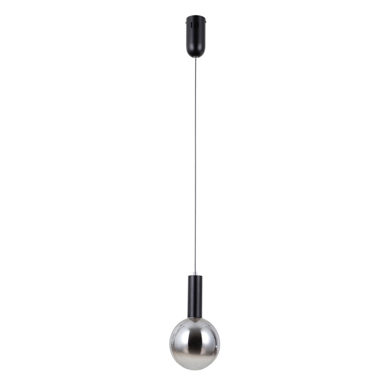 Lampa wisząca Strela PND-34378-1S-BK