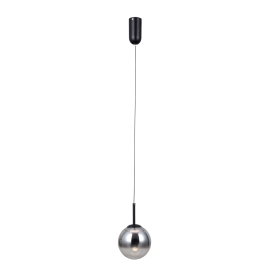 Lampa wisząca Strela PND-34378-1S-BK