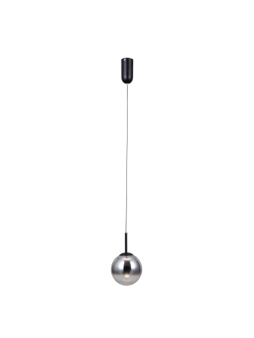 Lampa wisząca Strela PND-34378-1S-BK