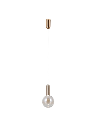 Lampa wisząca Strela PND-34378-1S-HBR
