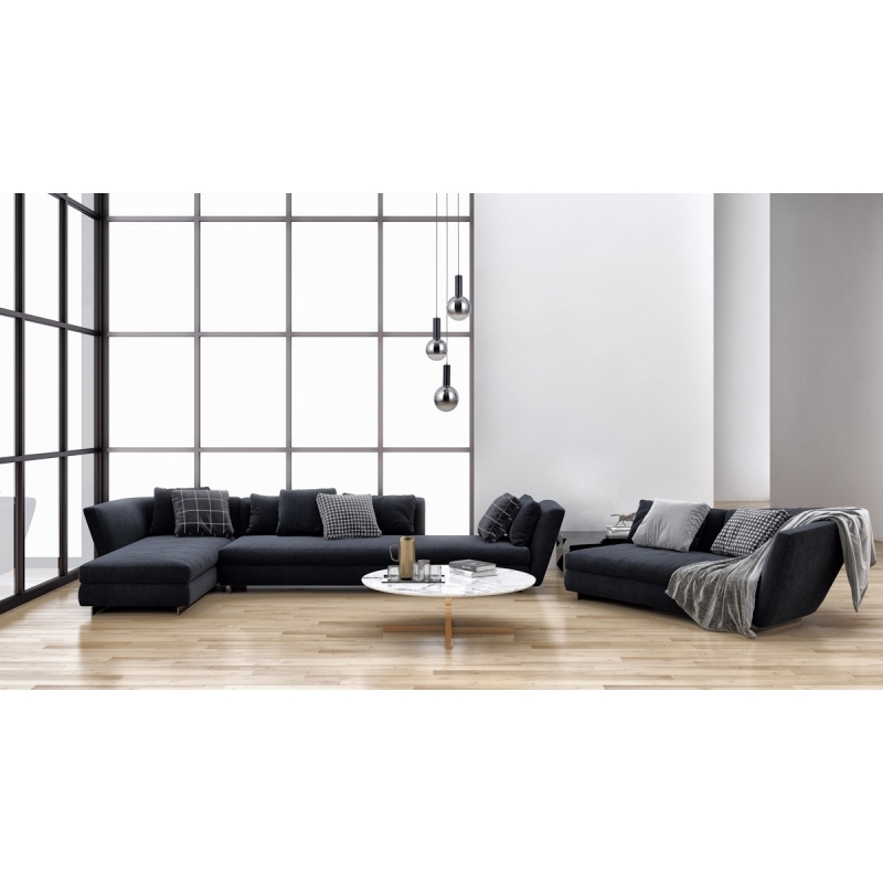 Lampa wisząca Strela PND-34378-3S-BK