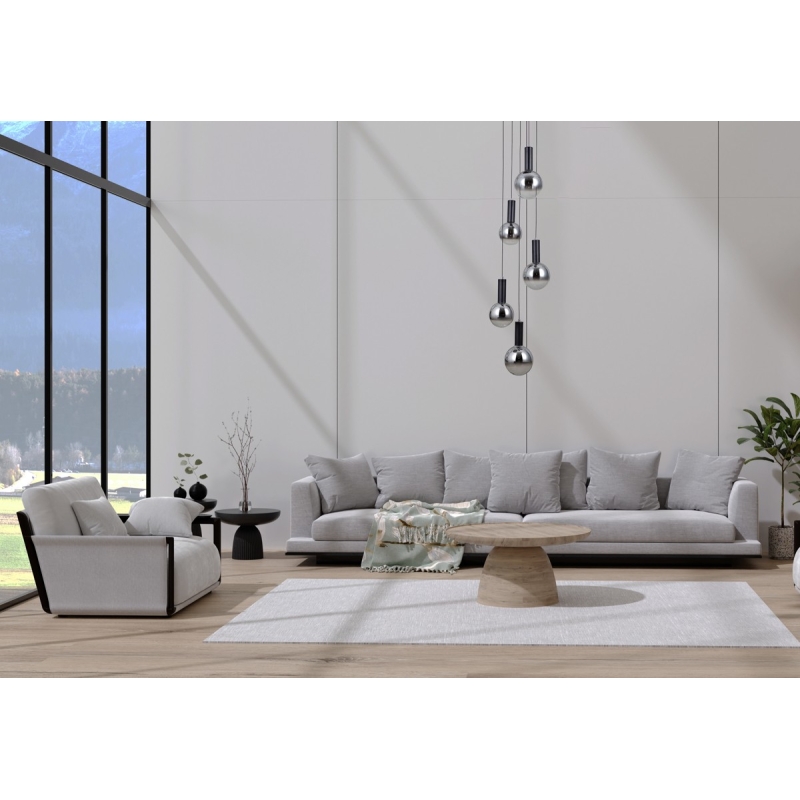 Lampa wisząca Strela PND-34378-5S-BK