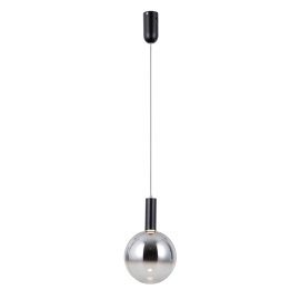 Lampa wisząca Strela PND-34378-1M-BK