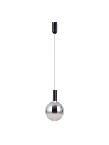 Lampa wisząca Strela PND-34378-1M-BK