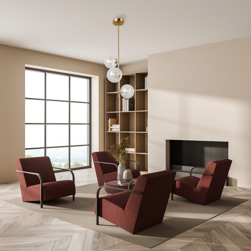 Lampa wisząca Toledo PND-40717-3-HBR