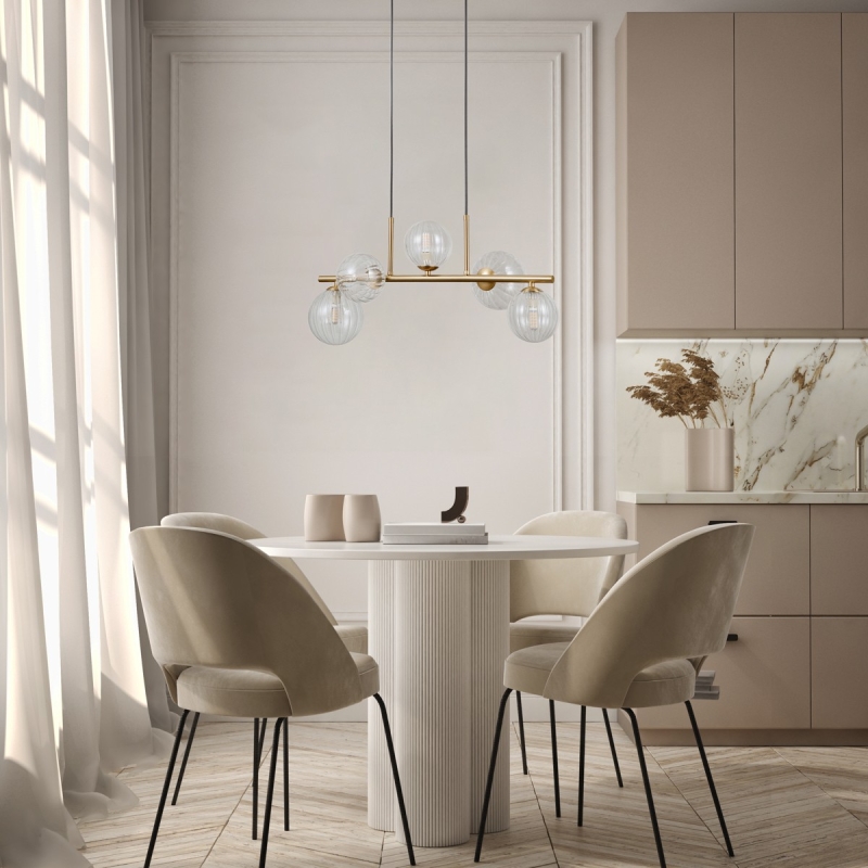 Lampa wisząca Toledo PND-40717-5-HBR