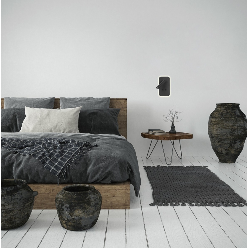 Kinkiet Doria WL-83957-1-BK