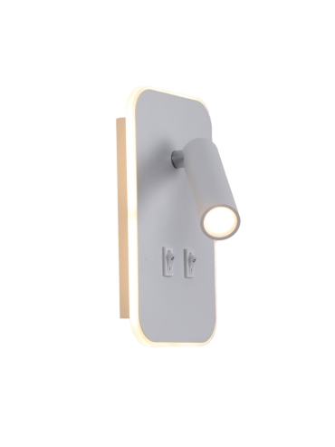 Kinkiet Doria WL-83957-1-WH