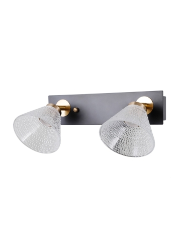 Kinkiet Orella WL-34393-2-BK-HBR