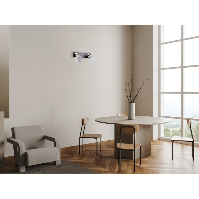 Kinkiet Orella WL-34393-2-BK-HBR