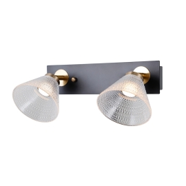 Kinkiet Orella WL-34393-2-BK-HBR