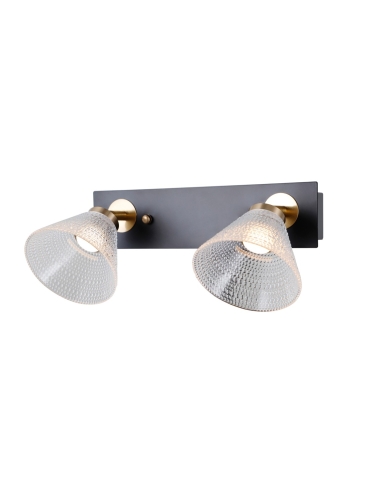 Kinkiet Orella WL-34393-2-BK-HBR
