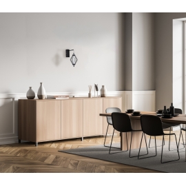 Kinkiet Sevil WL-34403-1-BK
